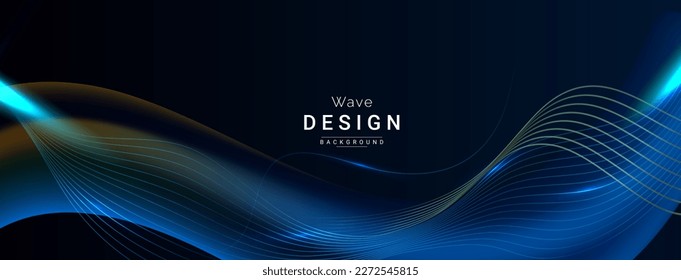 Abstract colorful dynamic elegant geometric design background vector