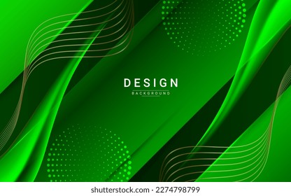 Resumen de color dinámico elegante diseño geométrico de fondo vector