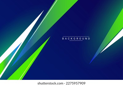 Resumen de color dinámico elegante diseño geométrico de fondo vector