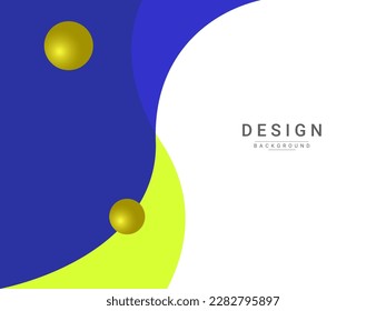 Abstract colorful dynamic elegant geometric design background vector