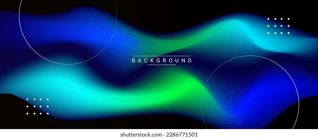 Abstract colorful dynamic elegant geometric design background vector