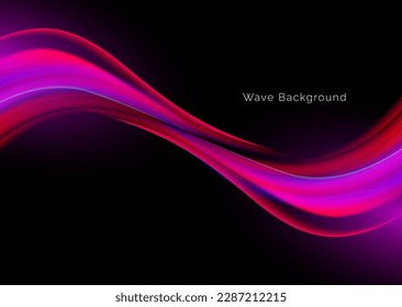 Abstract colorful dynamic elegant geometric design background vector