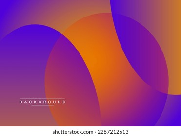 Abstract colorful dynamic elegant geometric design background vector