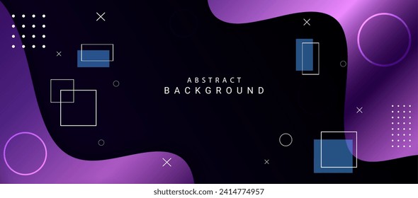 Abstract colorful dynamic elegant geometric design background vector