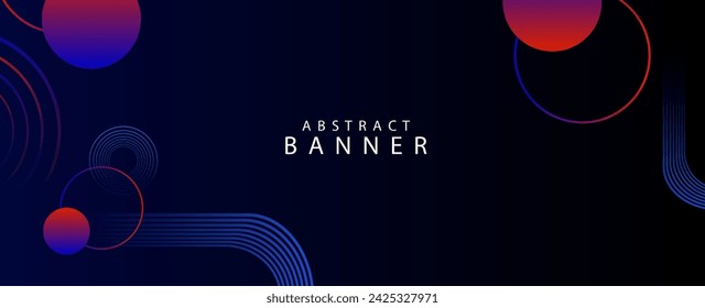 Abstract colorful dynamic elegant geometric design background vector