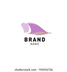 Abstract Colorful Dynamic Flat Logo Brand Company Design Template