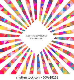 Abstract colorful dynamic striped lines background. Ideal for celebration concept cover works or ad banner designs.
