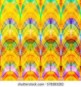 Abstract colorful Easter mosaic background of repeating structure in bright overlay style vector illustration
