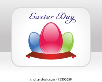 abstract colorful easter wallpaper vector illustration