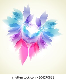 Abstract colorful elements for design