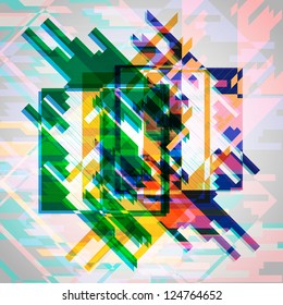 Abstract colorful eps10 vector background