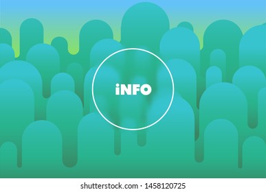 Abstract Colorful Eps10 Vector Background with Curvy Organic Shapes for Your Creative Background Template