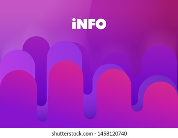 Abstract Colorful Eps10 Vector Background with Curvy Organic Shapes for Your Creative Background Template