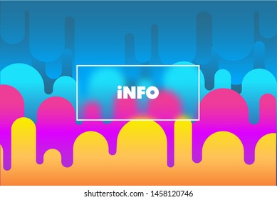 Abstract Colorful Eps10 Vector Background with Curvy Organic Shapes for Your Creative Background Template