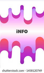 Abstract Colorful Eps10 Vector Background with Curvy Organic Shapes for Your Creative Background Template