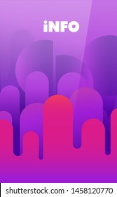 Abstract Colorful Eps10 Vector Background with Curvy Organic Shapes for Your Creative Background Template