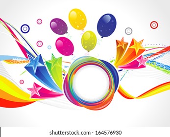 abstract colorful explode  vector illustration