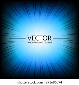 Abstract colorful explosion design, Blue winter shade, Modern disco lights background.