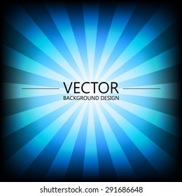 Abstract colorful explosion design, Blue winter shade, Modern disco lights background.