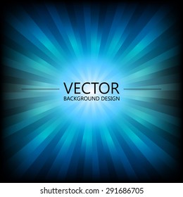 Abstract colorful explosion design, Blue winter shade, Modern disco lights background.