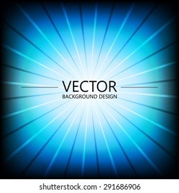 Abstract colorful explosion design, Blue winter shade, Modern disco lights background.