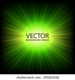 Abstract colorful explosion design, Green bright shade, Modern disco lights background.