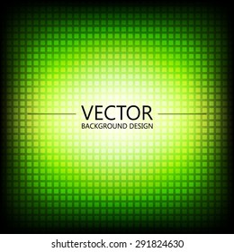 Abstract colorful explosion design, Green bright shade, Modern disco lights background.