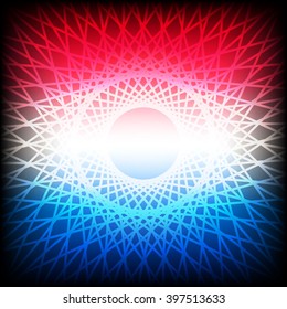 Abstract colorful explosion design, Modern laser light background.