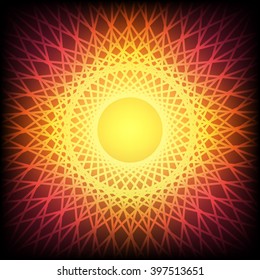 Abstract colorful explosion design, Modern laser light background.