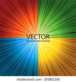 Abstract colorful explosion design, Primary colors, Modern disco lights background.