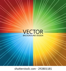 Abstract colorful explosion design, Primary colors, Modern disco lights background.