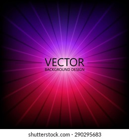Abstract colorful explosion design, Purple and pink color, Modern disco lights background.
