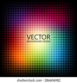 Abstract colorful explosion design, Rainbow color, Modern disco lights background.