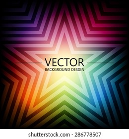 Abstract colorful explosion design, Rainbow color, Modern disco lights background.