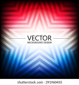 Abstract colorful explosion design, Red and blue color, Modern disco lights background.