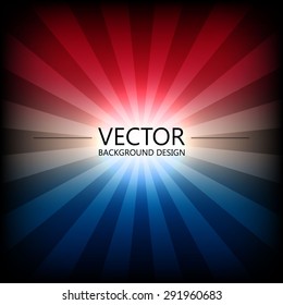 Abstract colorful explosion design, Red and blue color, Modern disco lights background.