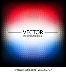 Abstract colorful explosion design, Red and blue color, Modern disco lights background.