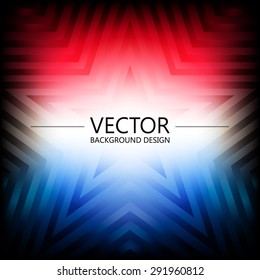 Abstract colorful explosion design, Red and blue color, Modern disco lights background.