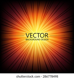 Abstract colorful explosion design, Sunshine color, Modern disco lights background.