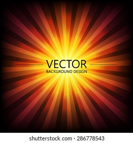 Abstract colorful explosion design, Sunshine color, Modern disco lights background.