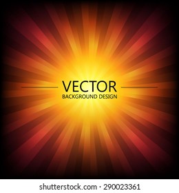 Abstract colorful explosion design, Sunshine color, Modern disco lights background.