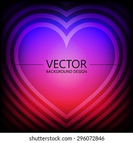 Abstract colorful explosion design, Sweet heart template, Modern lights background.