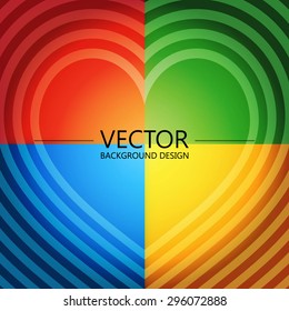 Abstract colorful explosion design, Sweet heart template, Modern lights background.