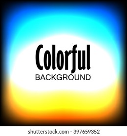 Abstract colorful explosion design, Vivid light background.