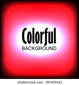 Abstract colorful explosion design, Vivid light background.