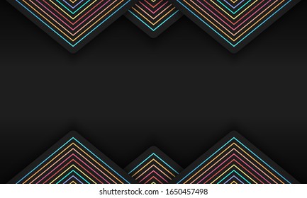abstract colorful fancy background, overlapping outline layout, can be used for banners, wallpapers, leaflets backgrounds.