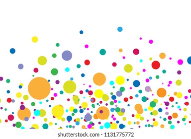 Abstract colorful festive pattern. party baloon vector design