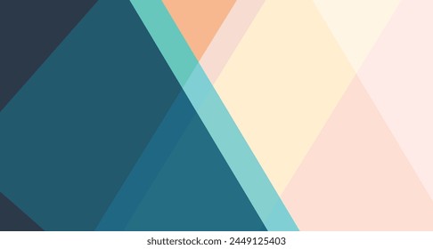 Abstract colorful flat design vector background