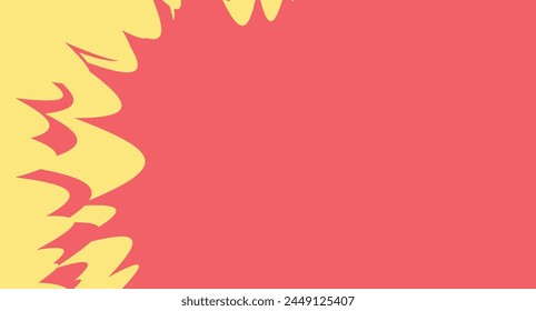 Abstract colorful flat design vector background