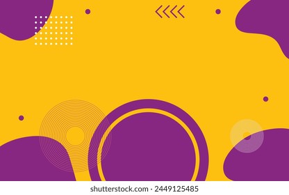Abstractas fondo de Vector de diseño plano colorido